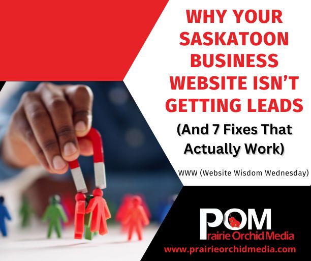 Professional web design audit for Saskatoon small business