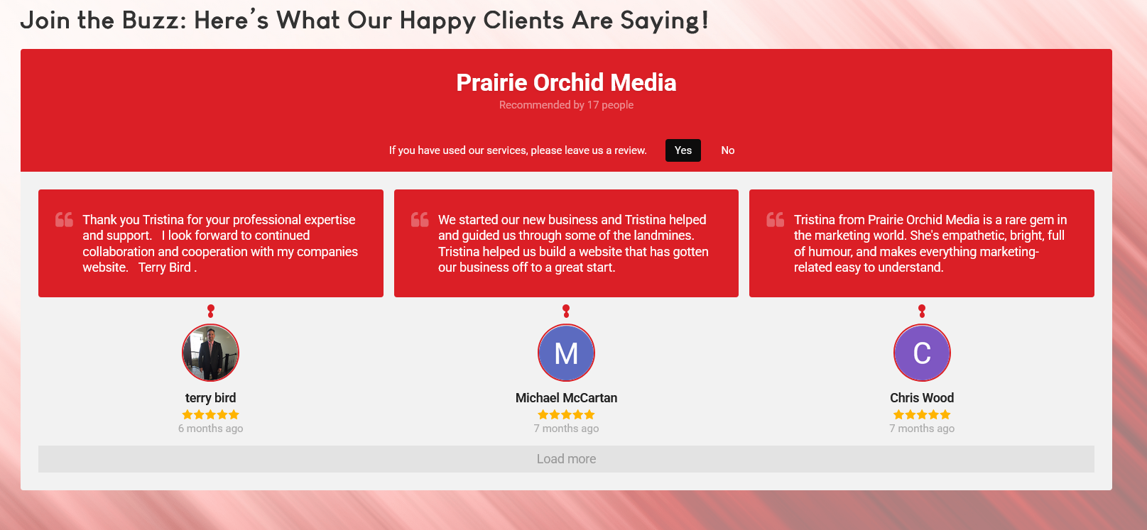 Google reviews homepage