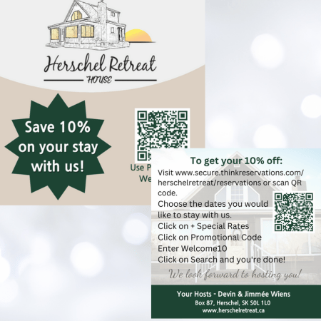 Graphic Design Herschel Retreat House